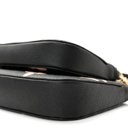 Louis Vuitton Empreinte Monogram Giant Multi Pochette Accessories Black Beige 10 of 10