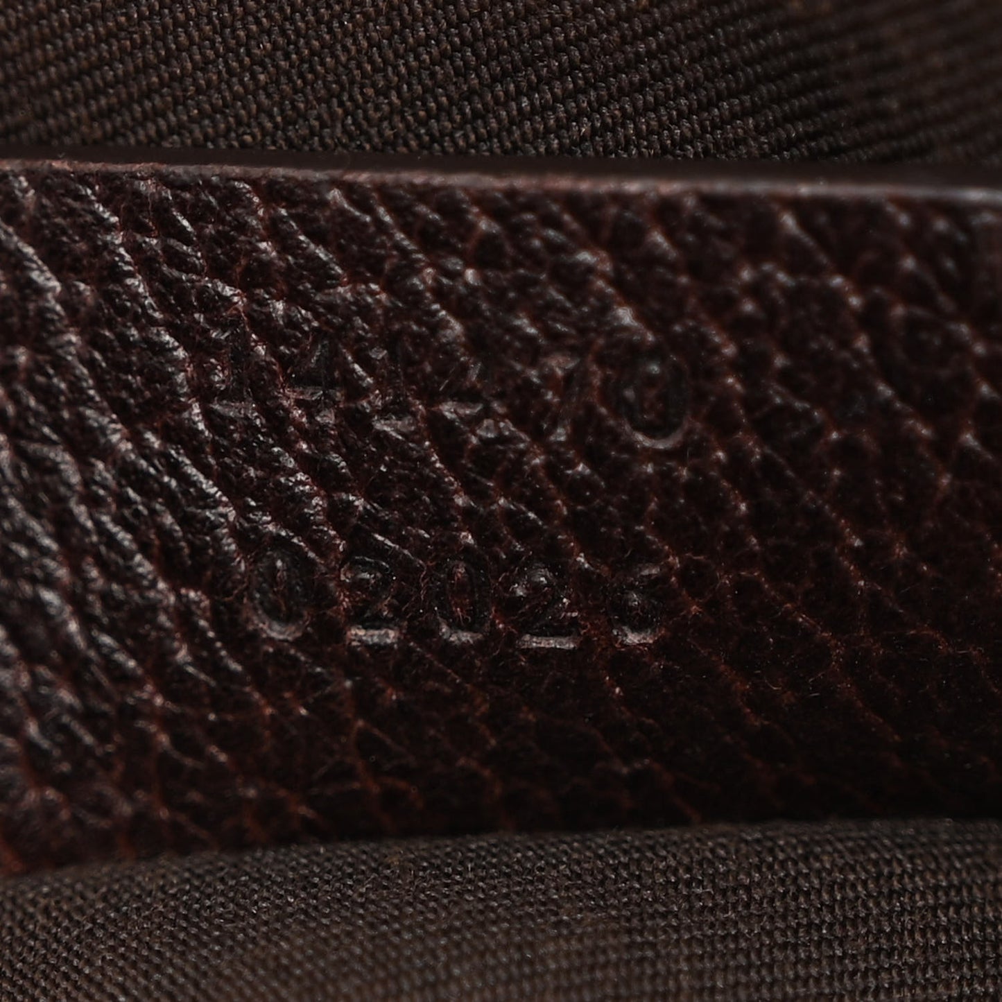 Monogram Medium Abbey Tote Dark Brown