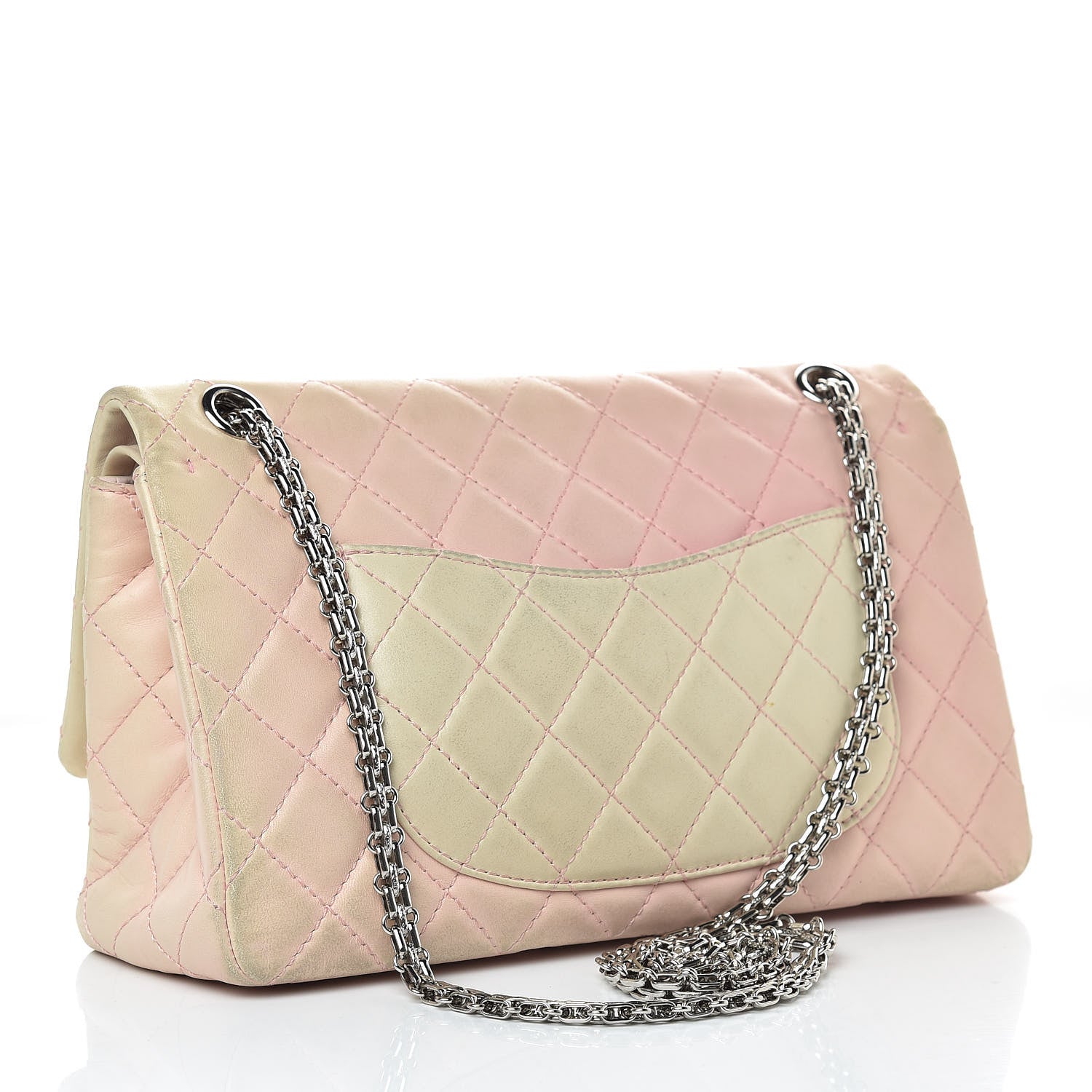 Chanel Lambskin Degrade Quilted 2.55 Reissue 226 Flap Pink 3 of 22
