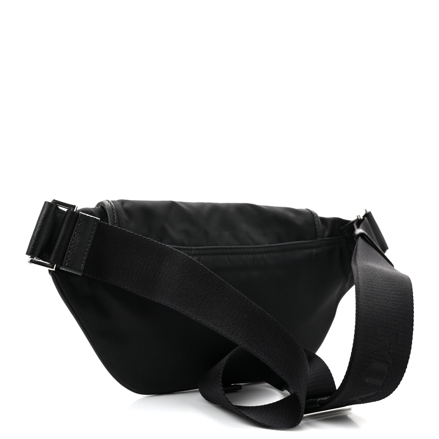 Re-Nylon Saffiano Sling Bag Black
