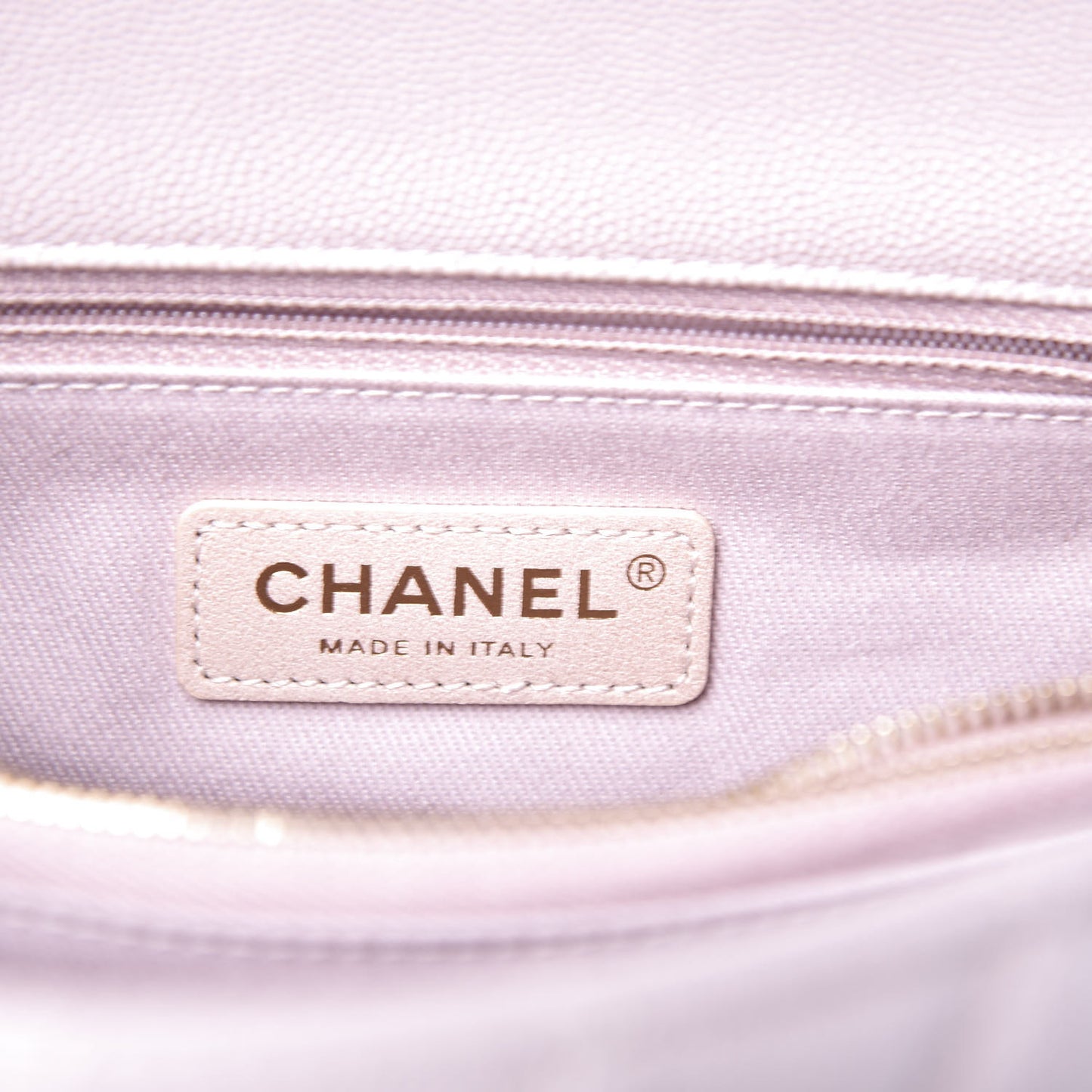 Caviar Quilted Small Coco Handle Flap Lilas Lilac