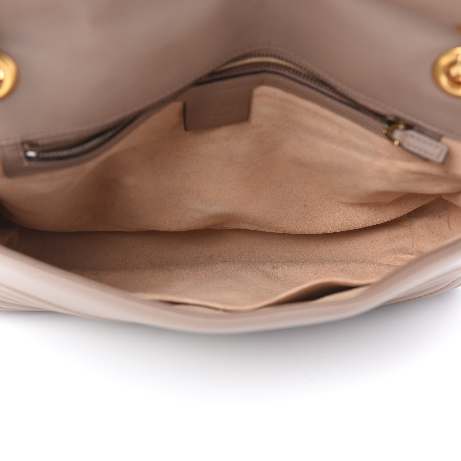 Gucci Calfskin Matelasse Medium GG Marmont Shoulder Bag Porcelain Rose 5 of 10