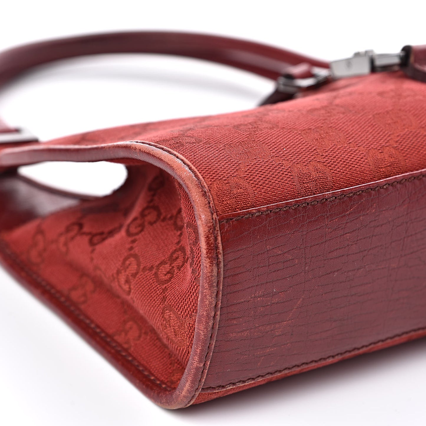 Monogram Small Bardot Bag Red