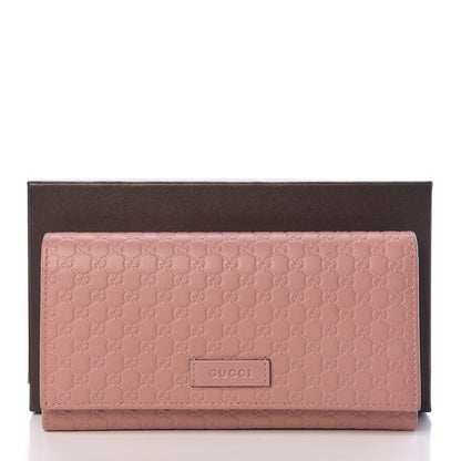 Gucci Soft Microguccissima Continental Wallet Soft Pink 9 of 9