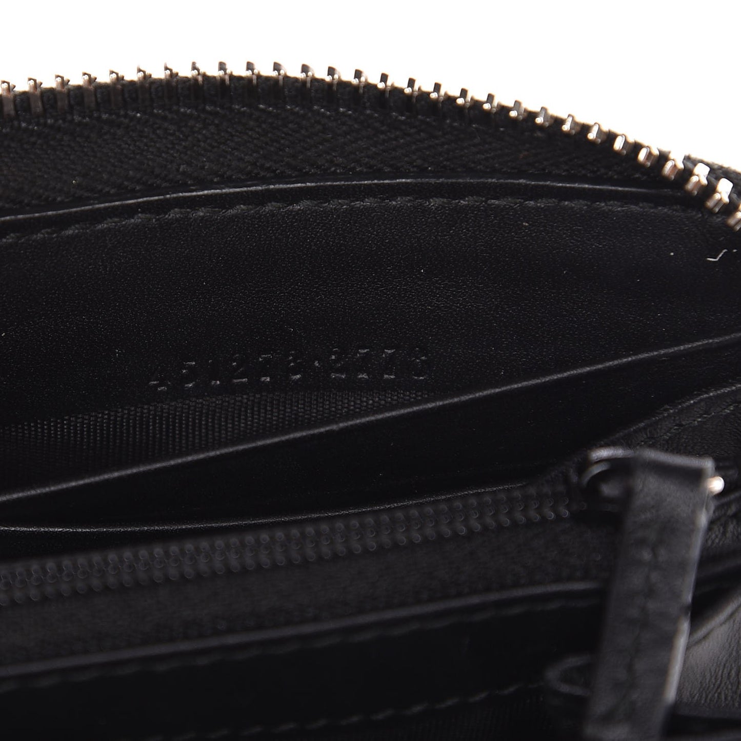 GG Supreme Monogram Kingsnake Zip Around Wallet Black