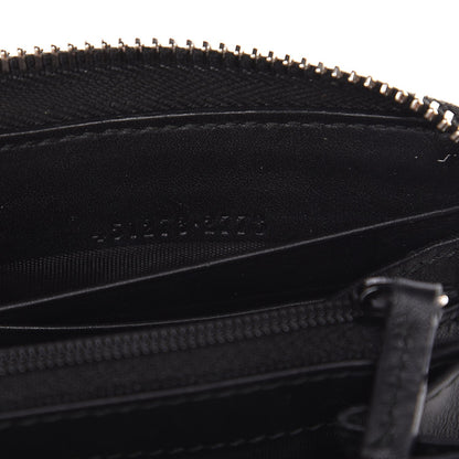 Gucci GG Supreme Monogram Kingsnake Zip Around Wallet Black 7 of 8