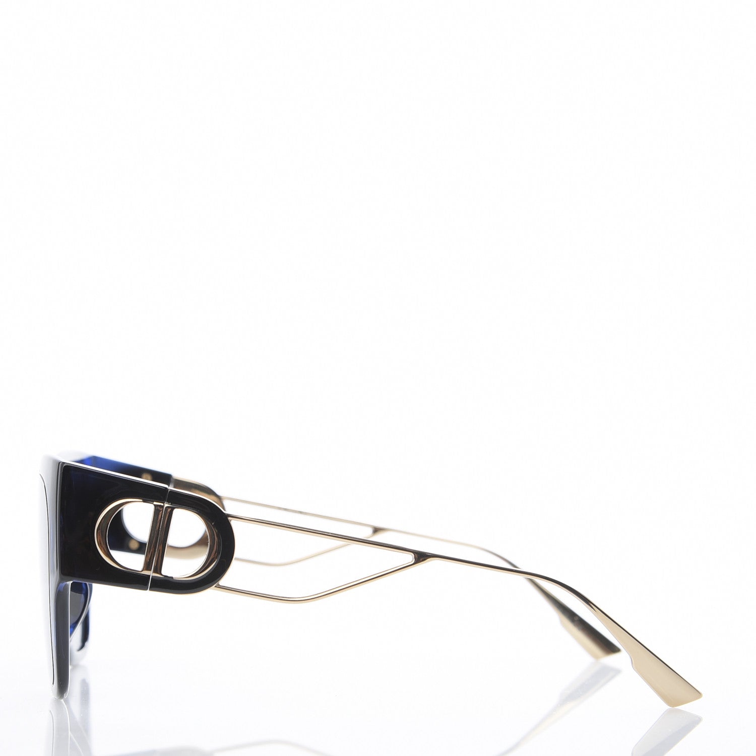 Christian Dior Acetate Rectangular 30 Montaigne 1 Sunglasses Blue 3 of 6