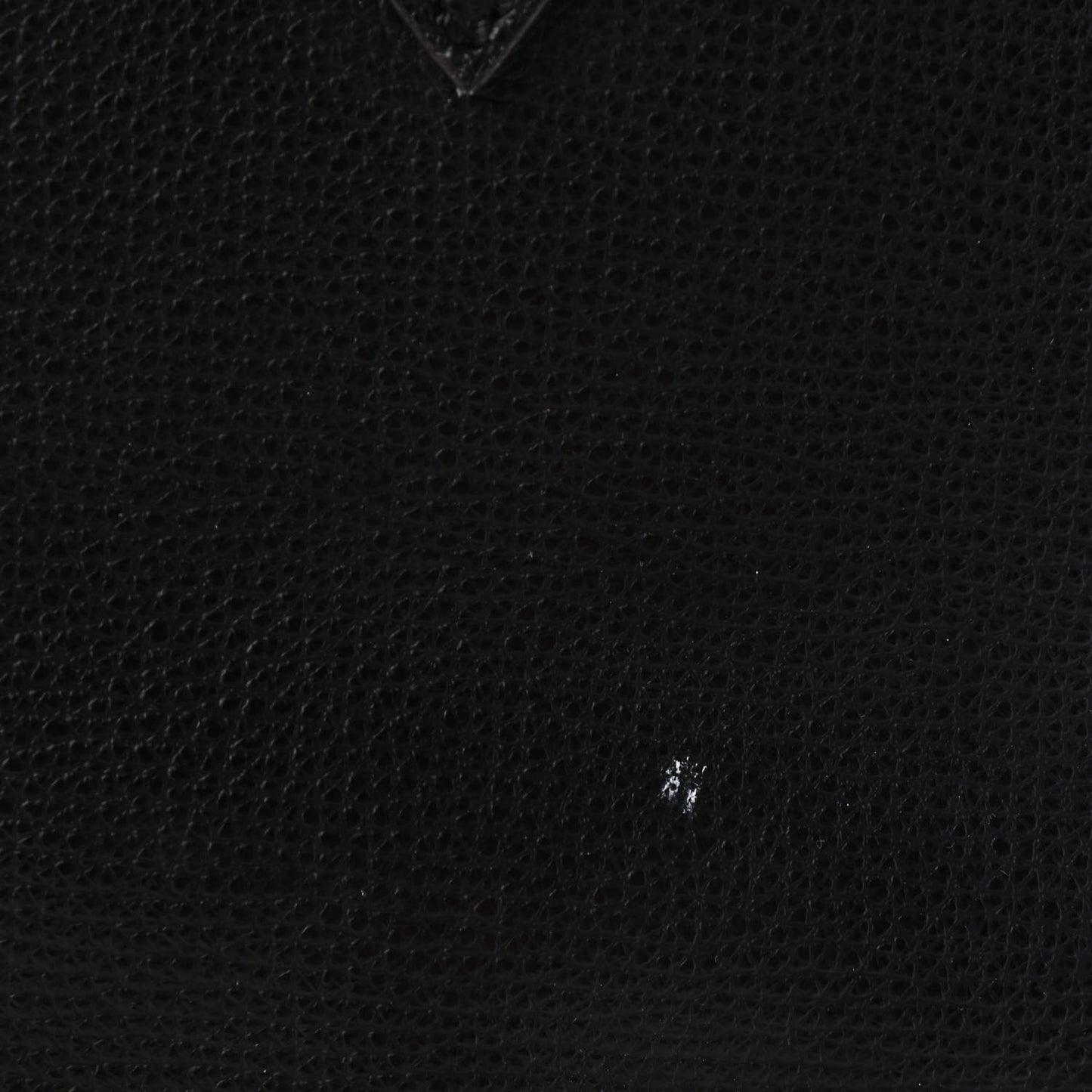 Grainy Calfskin Haymarket Check Medium Reversible Tote Black