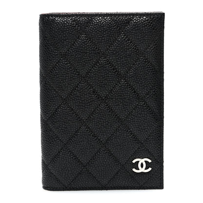 Chanel Caviar Quilted Passport Holder Black 1 of 8