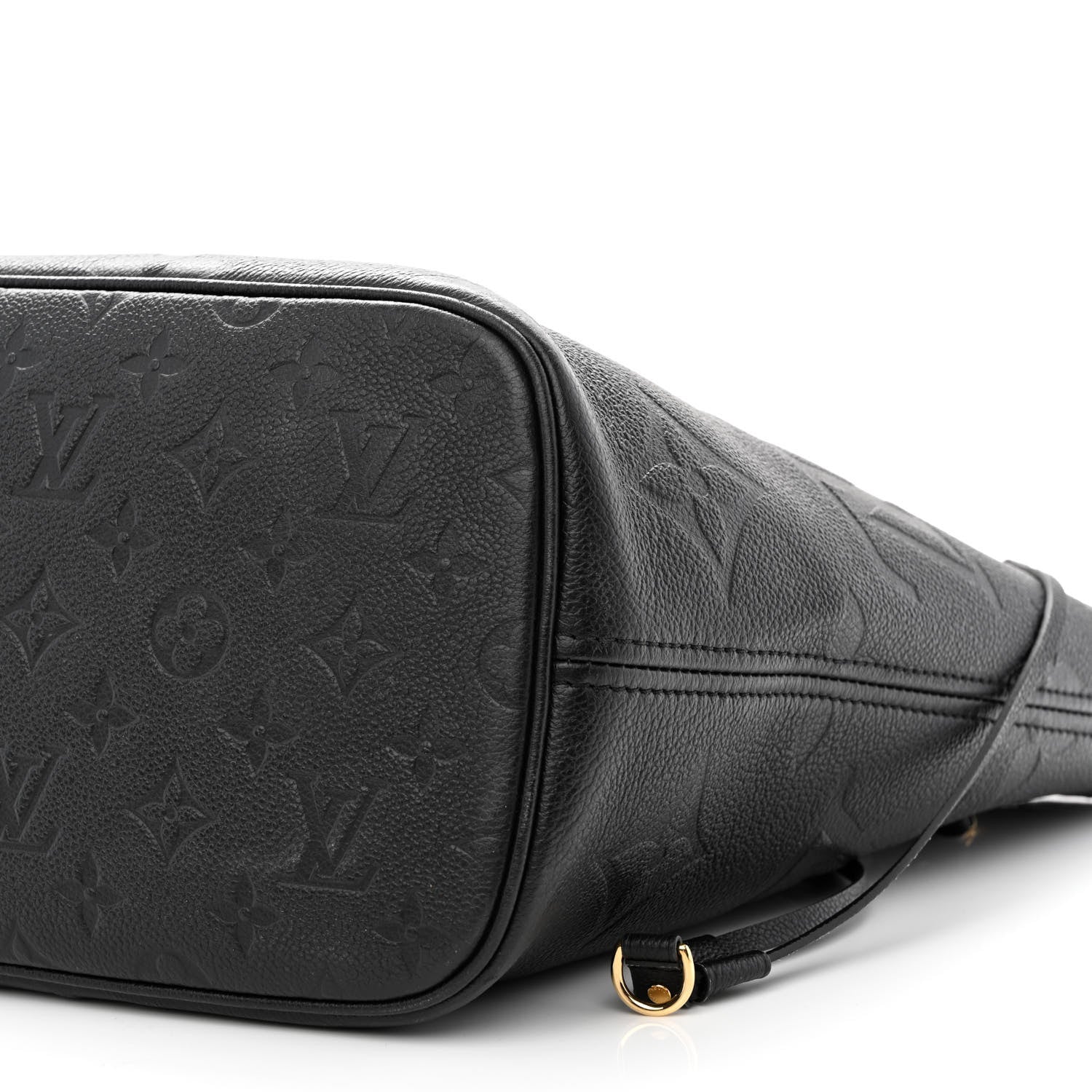 Louis Vuitton Empreinte Monogram Giant Neverfull MM Black 9 of 9