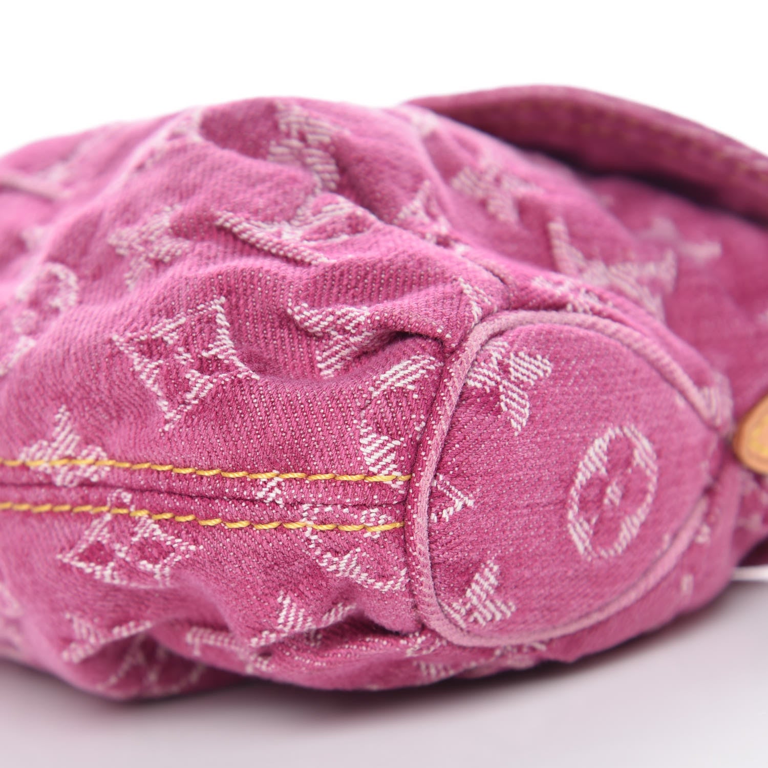 Louis Vuitton Monogram Denim Mini Pleaty Fuchsia 11 of 11