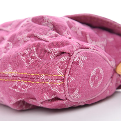 Louis Vuitton Monogram Denim Mini Pleaty Fuchsia 11 of 11