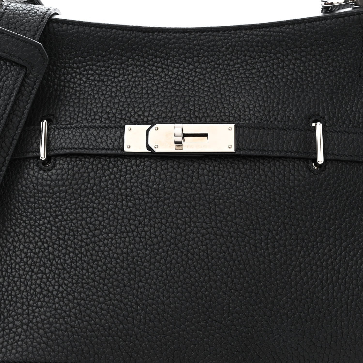 Hermes Taurillon Clemence Jypsiere 28 Black 8 of 13