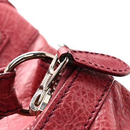 Balenciaga Agneau Giant 12 Silver Hardware Day Hobo Cassis 13 of 16