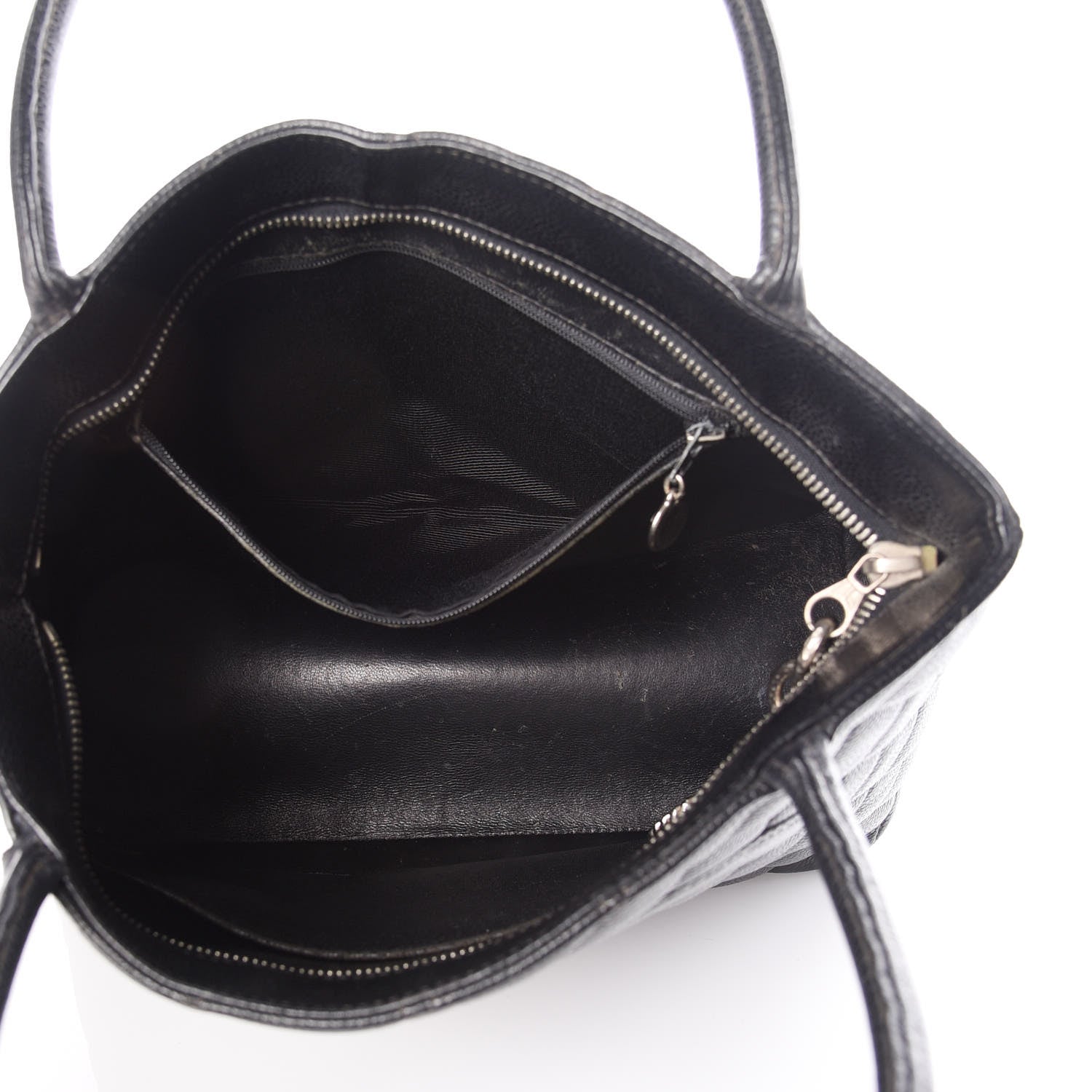 Chanel Caviar Quilted Medallion Tote Black 5 of 12