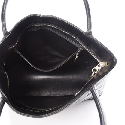 Chanel Caviar Quilted Medallion Tote Black 5 of 12