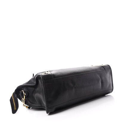Balenciaga Veau Amp Plate Gold Hardware City Black 4 of 10
