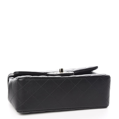 Chanel Lambskin Quilted Mini Rectangular Flap Black 4 of 11
