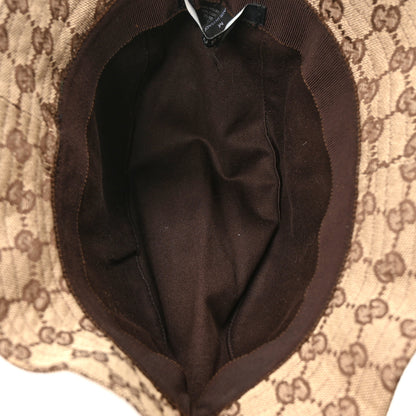 Gucci Monogram Web Bucket Hat M Brown 6 of 7