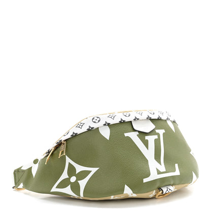 Louis Vuitton Monogram Giant Bumbag Kaki Beige 4 of 11