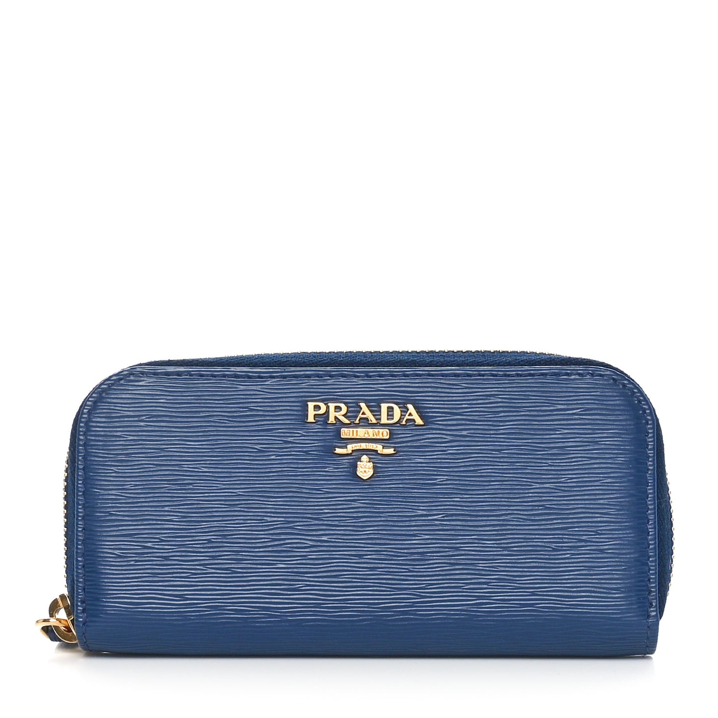 Vitello Move Zip Around Key Holder Bleutte