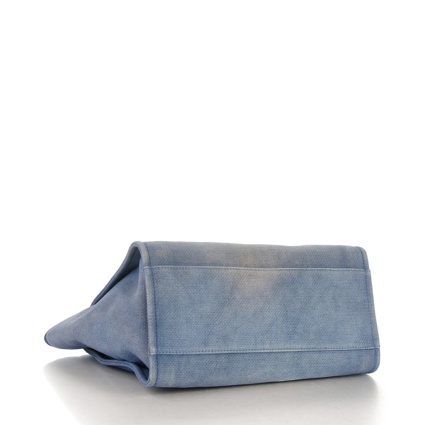 Canvas Large Deauville Tote Denim Blue