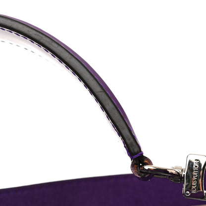 Louis Vuitton Epi NeoNoe MM Citron Violet 12 of 13