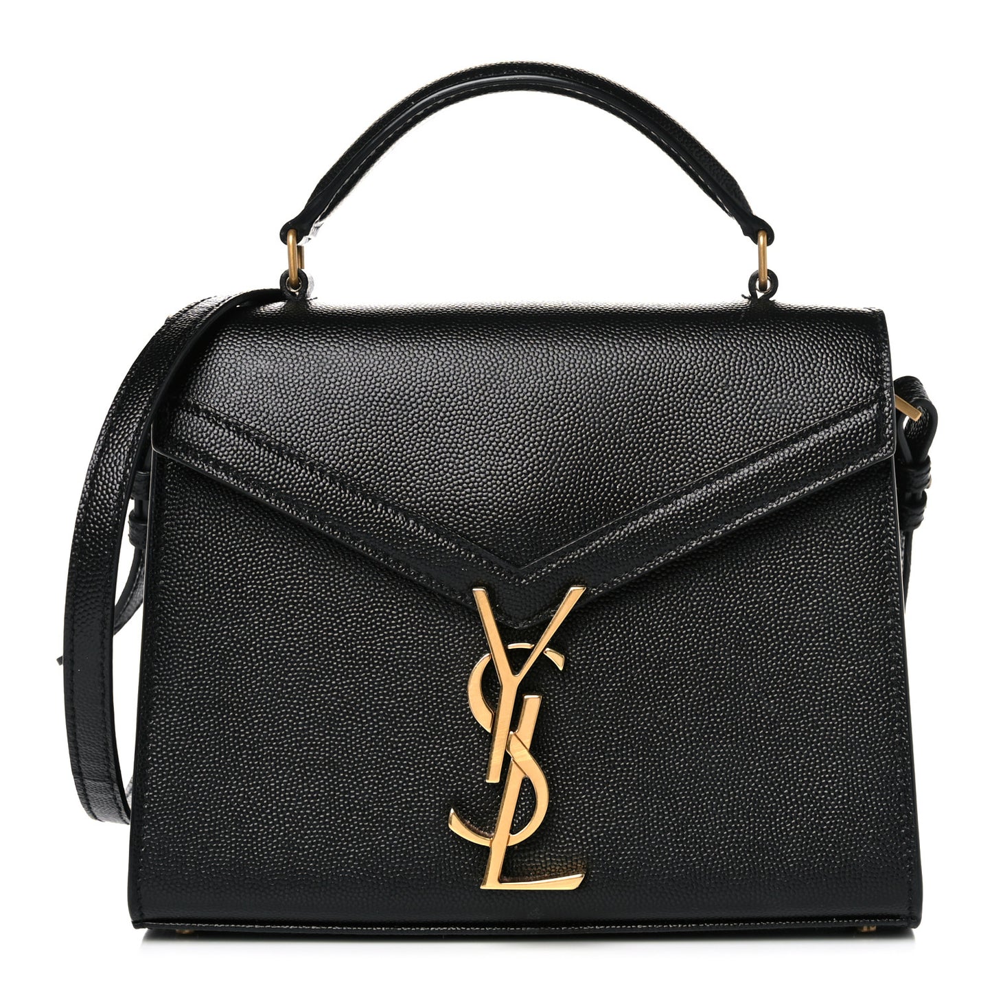Grain de Poudre Mini Classic Monogram Cassandra Top Handle Black