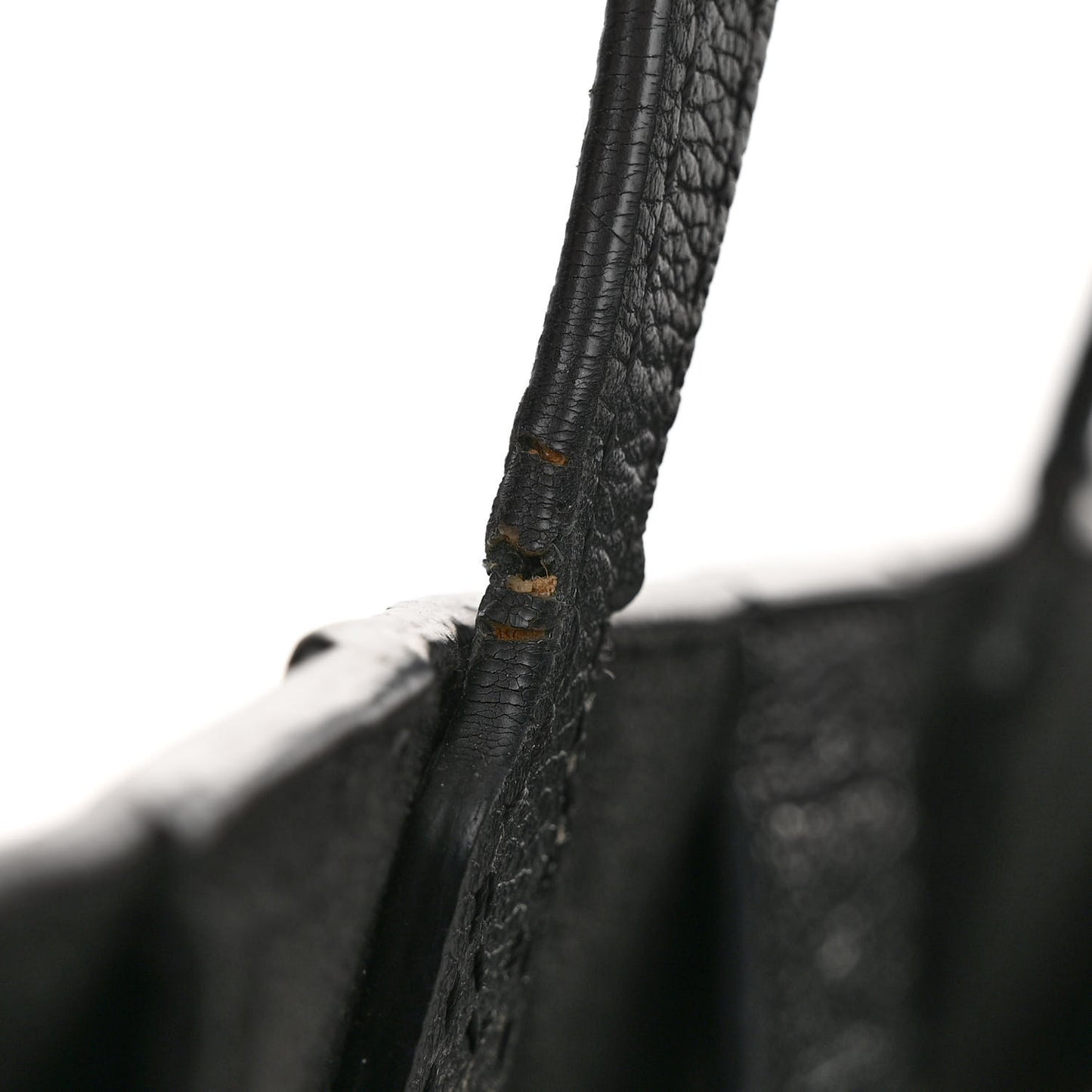 Calfskin Lockme Cabas Black