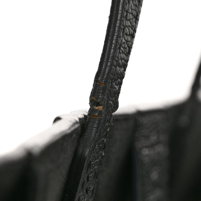 Louis Vuitton Calfskin Lockme Cabas Black 12 of 12