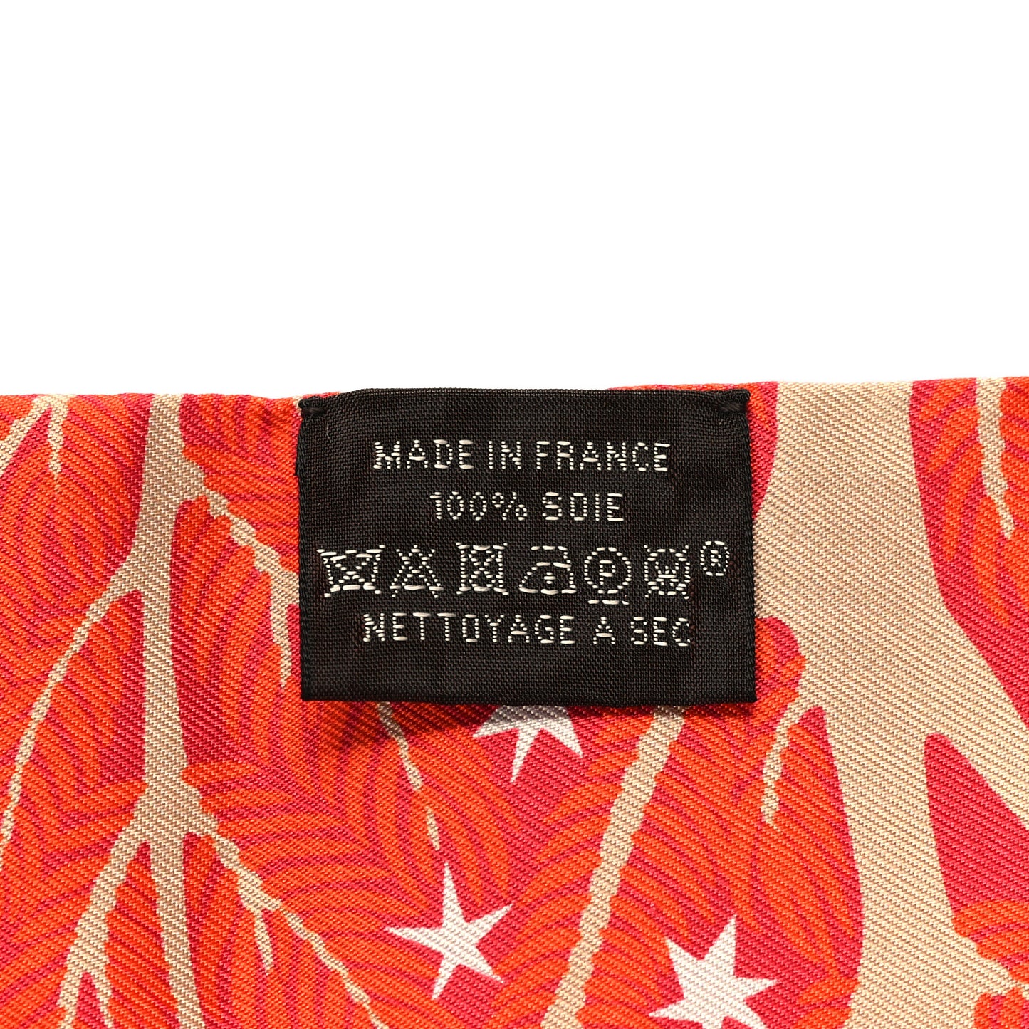 Silk Le Charme D Orphee Twilly Vermillon Beige