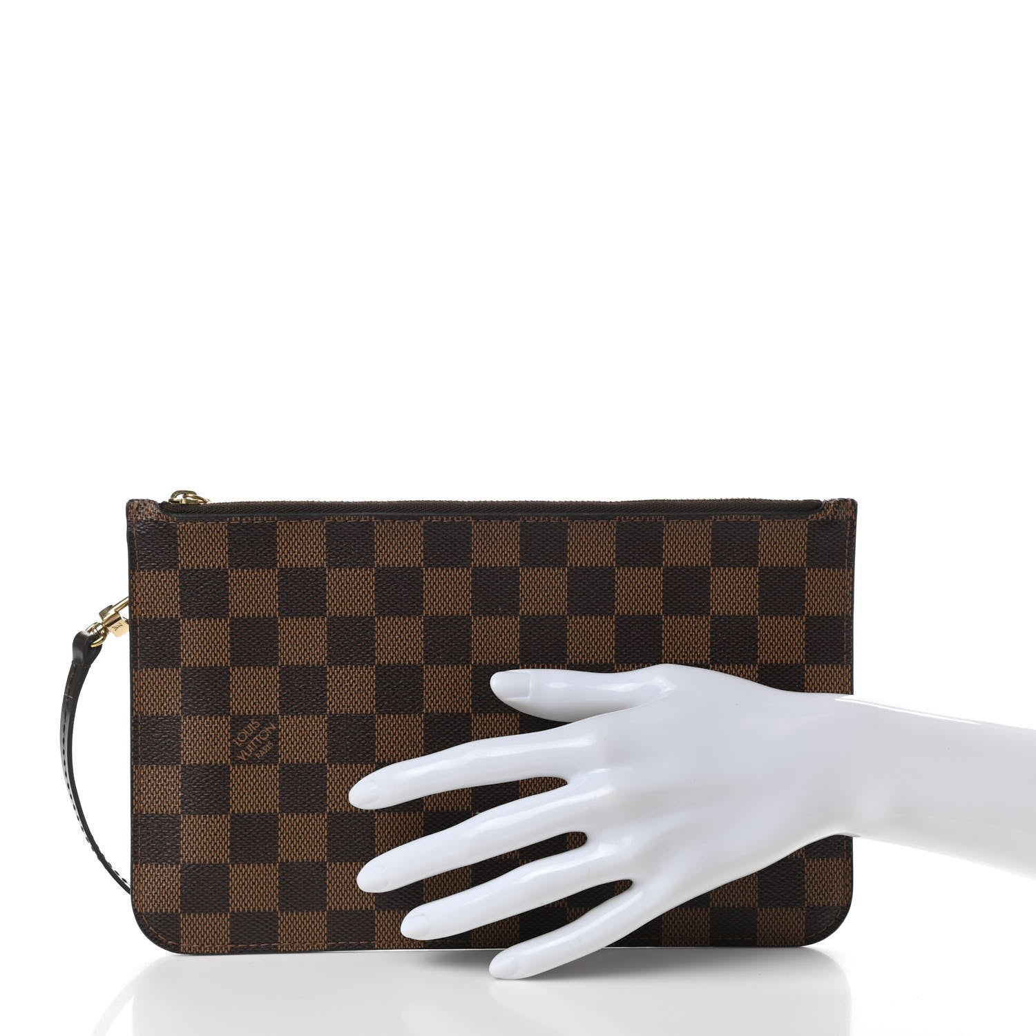 Louis Vuitton Damier Ebene Neverfull MM GM Pochette 2 of 6