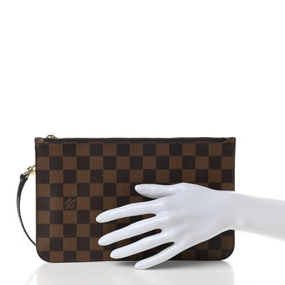 Louis Vuitton Damier Ebene Neverfull MM GM Pochette 2 of 6