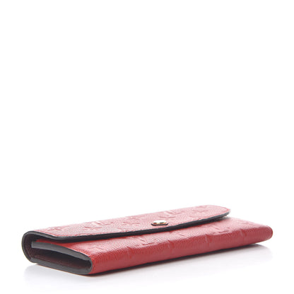 Louis Vuitton Empreinte Emilie Wallet Cherry 4 of 7