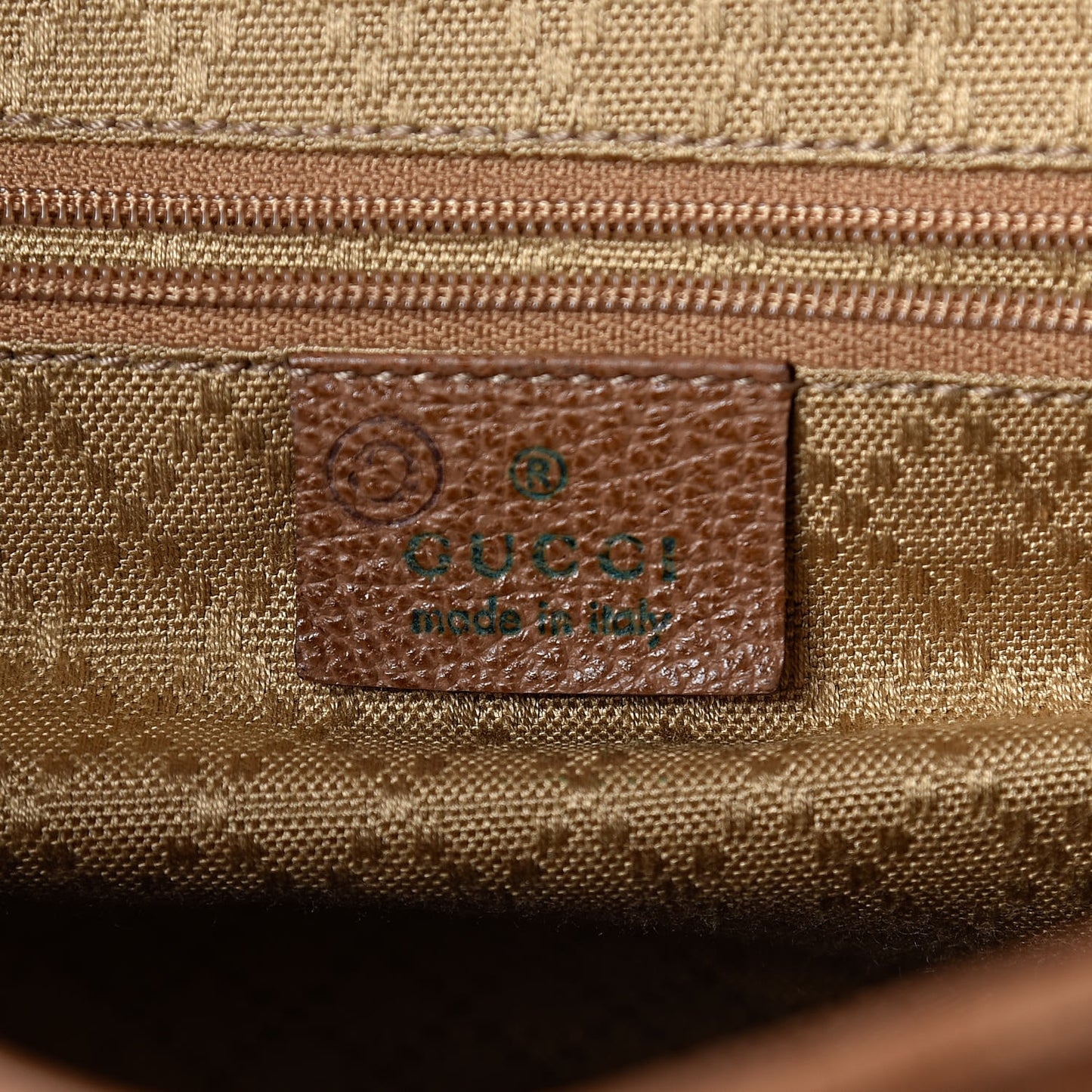 Suede Bamboo Backpack Beige