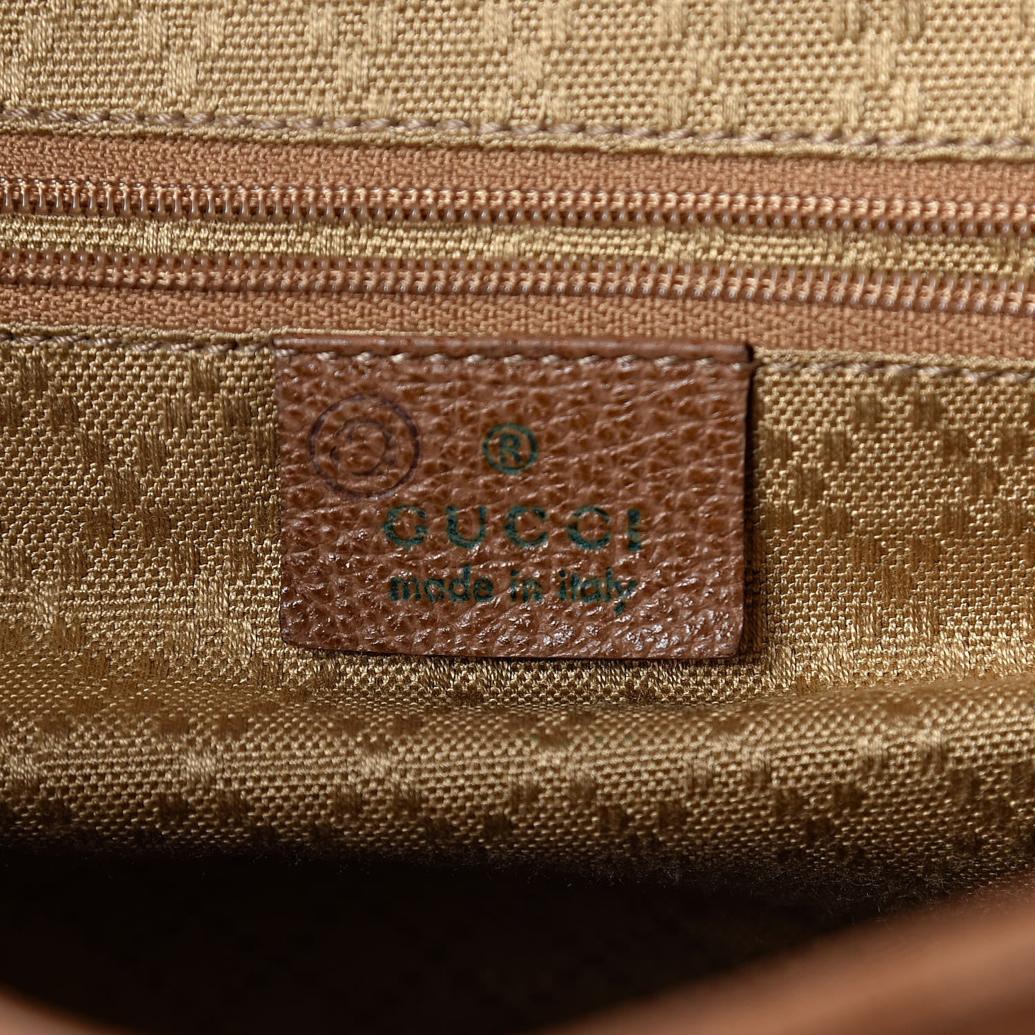 Gucci Suede Bamboo Backpack Beige 6 of 14