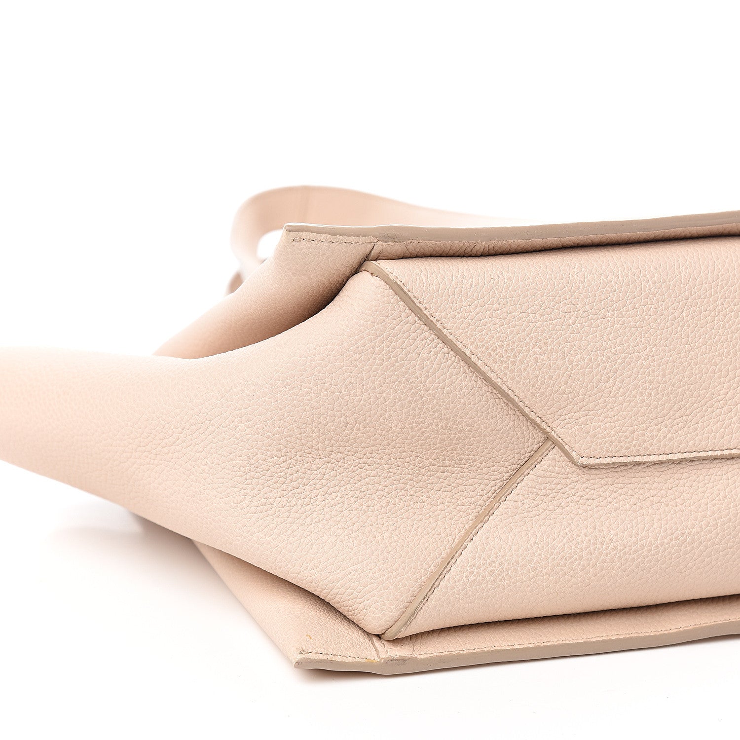 Celine Baby Grained Calfskin Small Tri-Fold Bag Powder 6 of 8