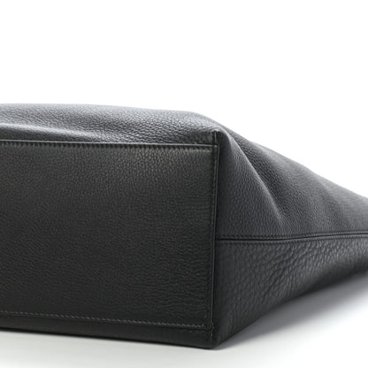 Valentino Garavani Grained Calfskin Rockstud Shoulder Tote Black 8 of 8