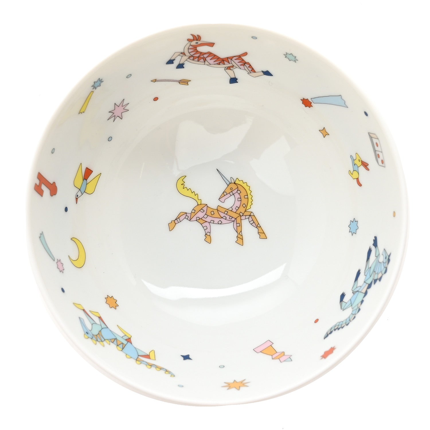 Hermes Porcelain Epopee Set of 4 Pieces 4 of 12
