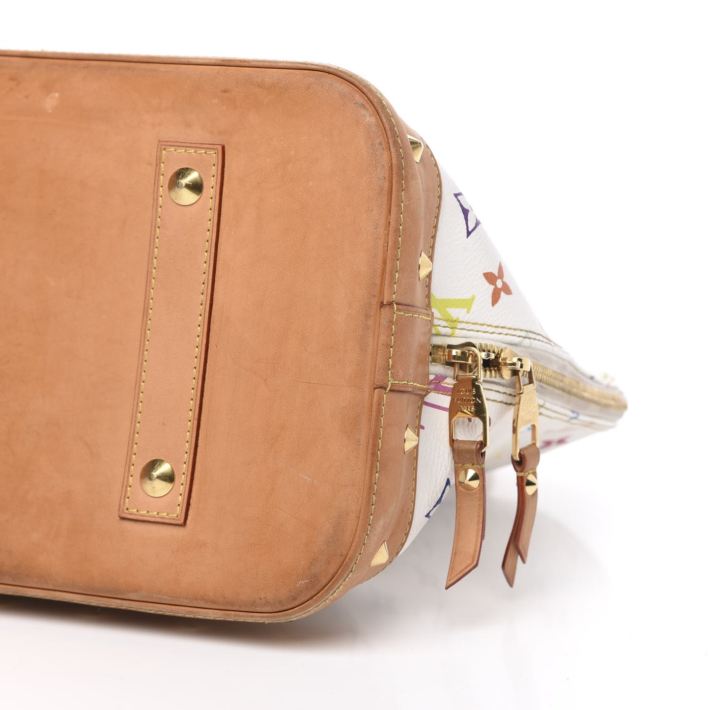 Monogram Multicolor Alma GM White