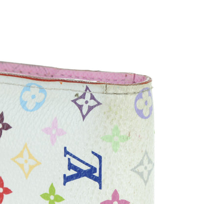 Louis Vuitton Monogram Multicolor Insolite Wallet White Litchi 8 of 9