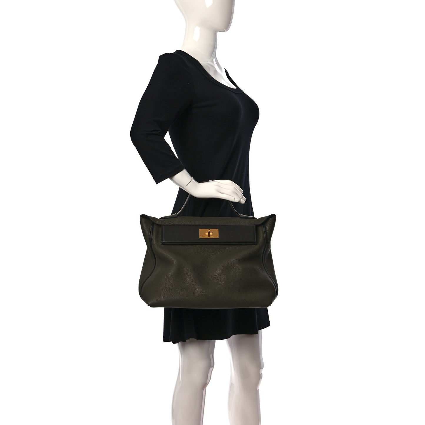 Togo Swift 24/24 35 Vert Olive Black