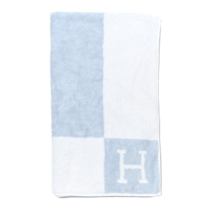 Hermes Cotton Avalon Bath Towel Bleu Glacier 1 of 5