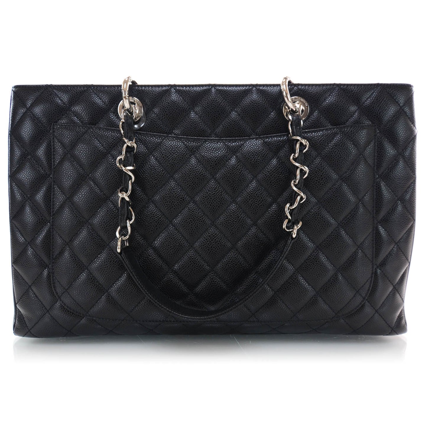 Caviar XL Grand Shopping Tote GST Black