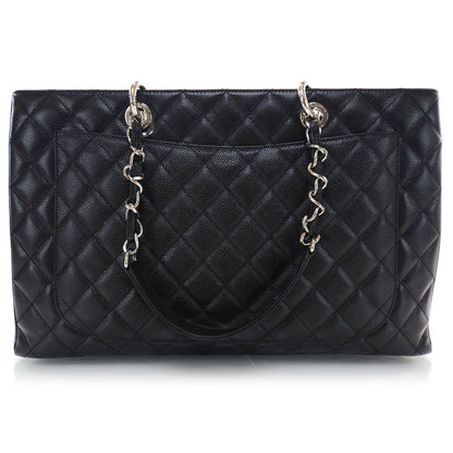 Chanel Caviar XL Grand Shopping Tote GST Black 3 of 10