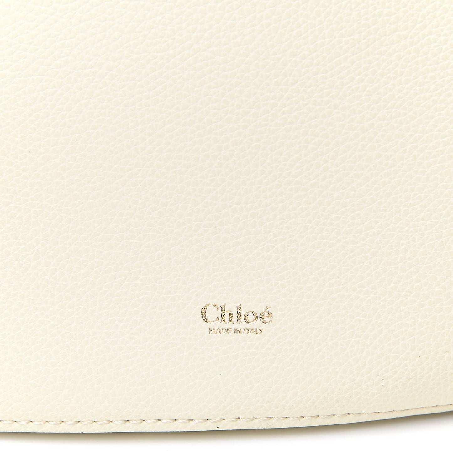 Smooth Grained Calfskin Small Aby Tote White