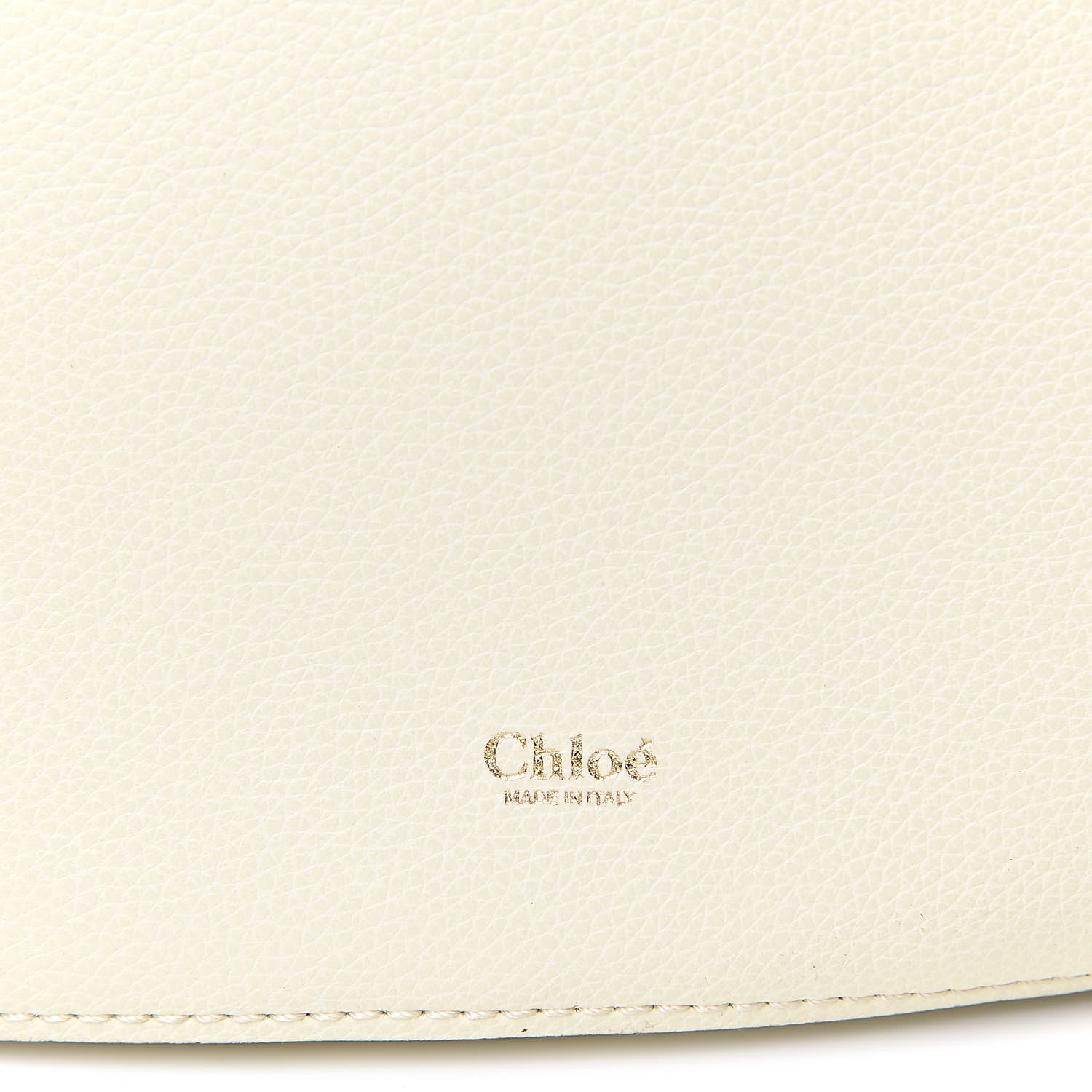 Chloe Smooth Grained Calfskin Small Aby Tote White 8 of 8
