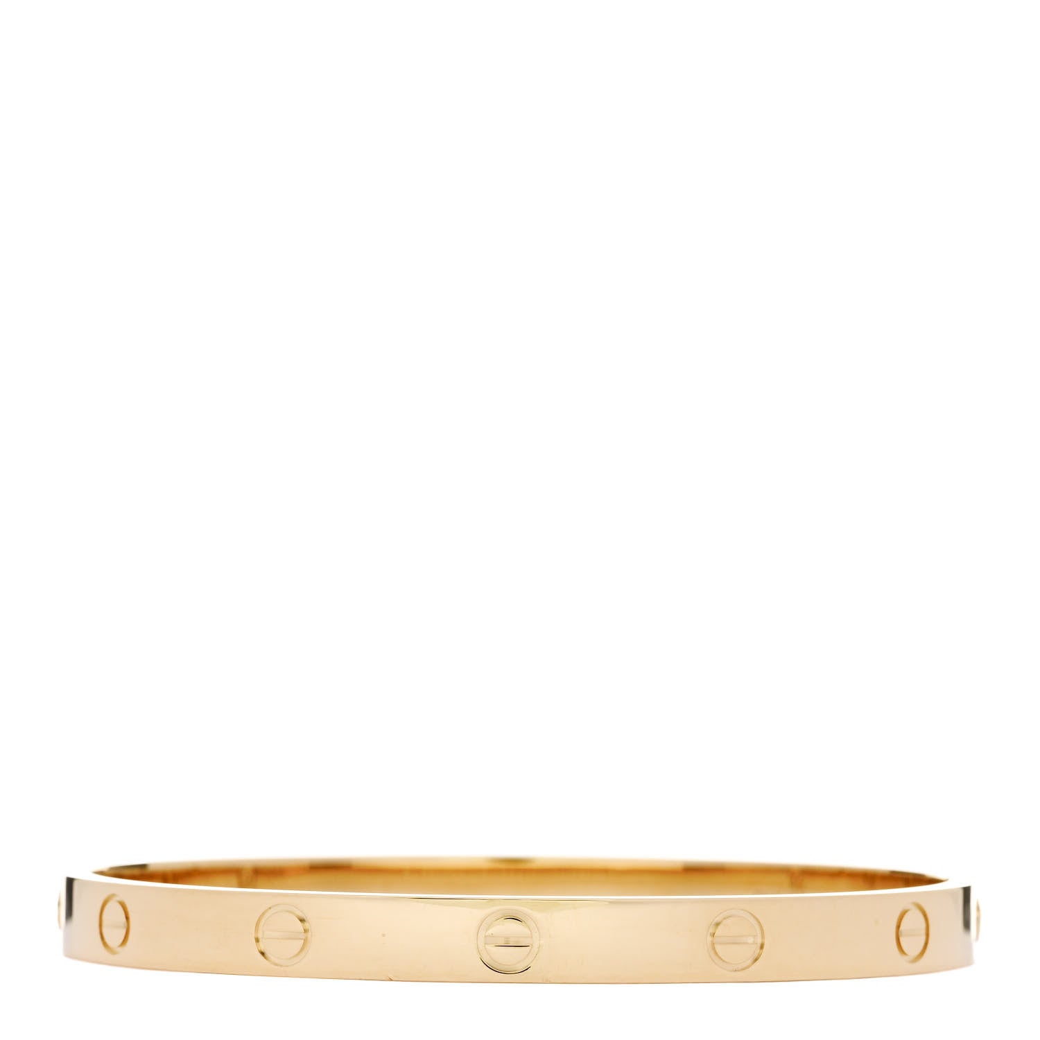 Cartier 18K Yellow Gold LOVE Bracelet 19 2 of 9