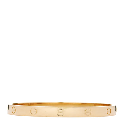 Cartier 18K Yellow Gold LOVE Bracelet 19 2 of 9