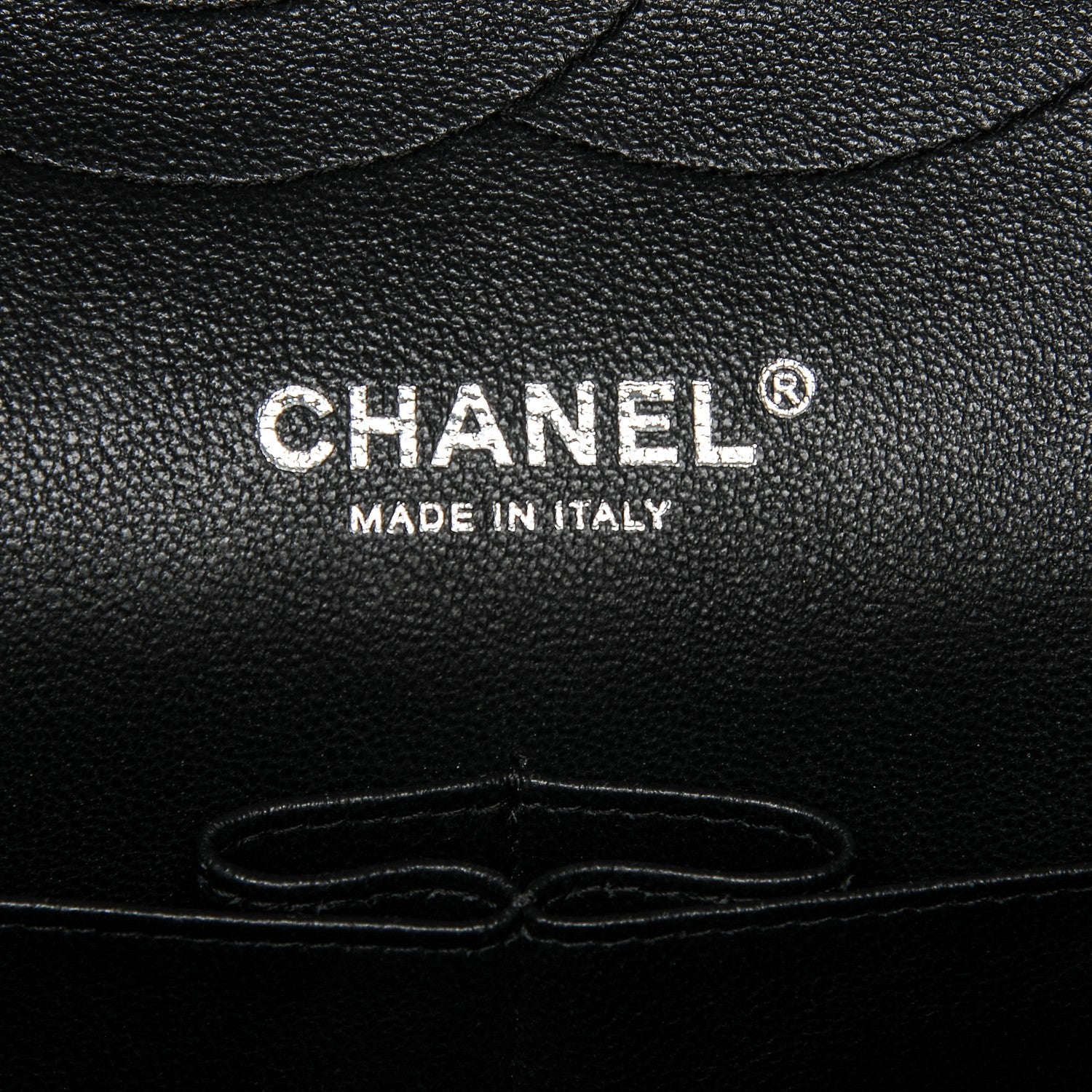 Chanel Crumpled Calfskin Quilted Jumbo Double Flap So Black 6 of 8